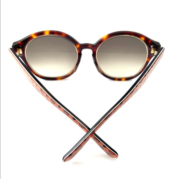 MCM round frame visetos cognag sunglasses main image 5
